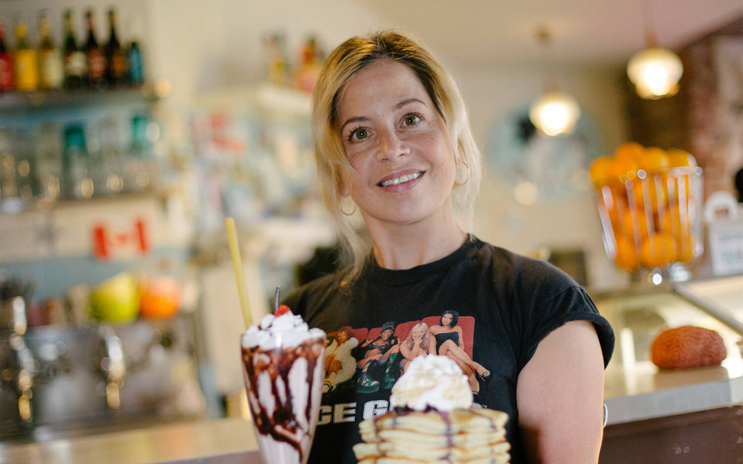 Stepha Zanella hat ihr Mamalicious zum Hotspot für Fans des veganen und vegetarischen Frühstücks gemacht  / ©David Strüning