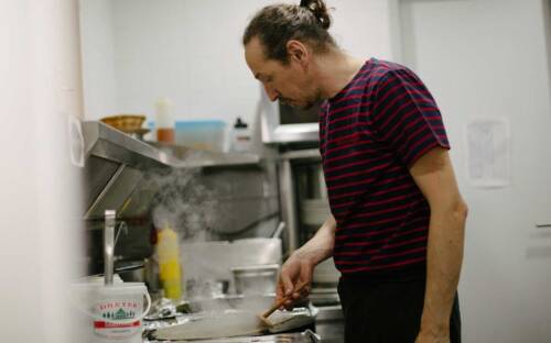 Die französischen Fladen gibt es im P'Ti Breizh als herzhafte Galettes oder süß – als klassischen Crêpe / ©David Strüning