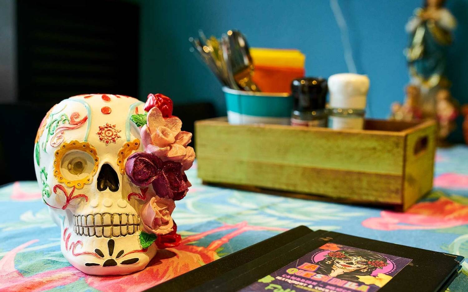 Mexikanisches Flair: Das La Quesedilla überzeugt mit authentischer Einrichtung / ©Marc Sill