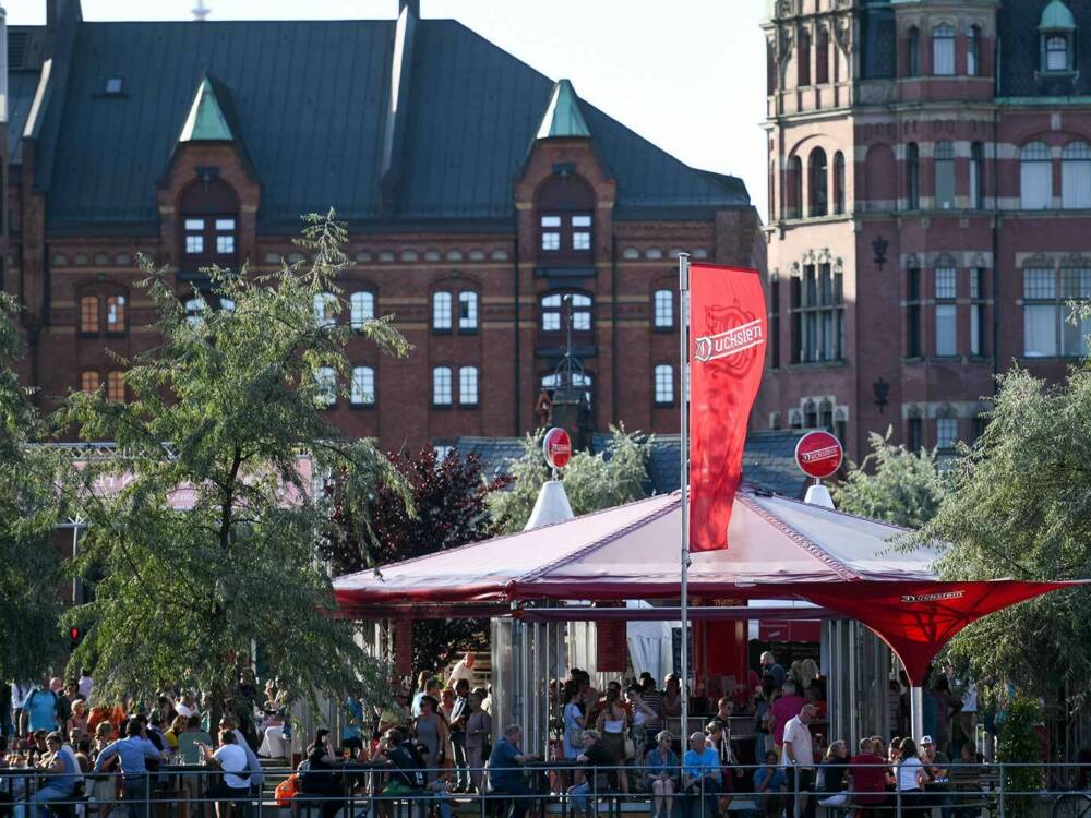 Das Duckstein Festival findet zwischen HafenCity und Speicherstadt statt / ©Thomas Panzau