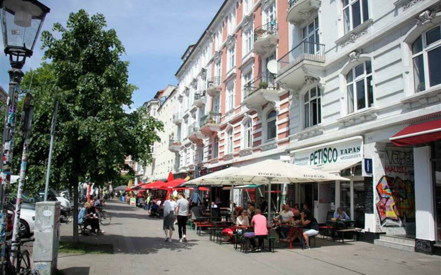 Das Schulterblatt in der Sternschanze, Ort des Trubels / ©Johanna Zobel