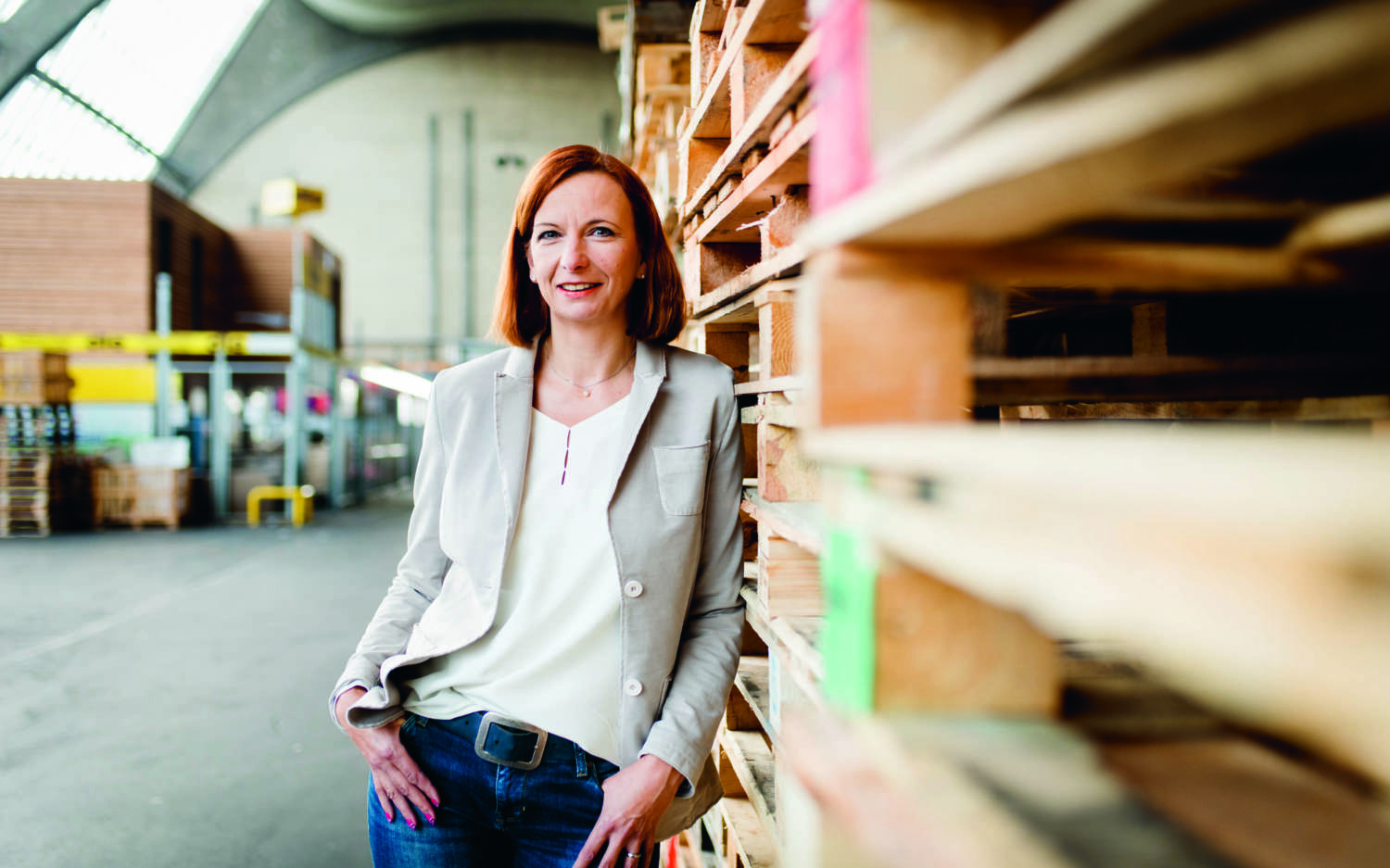 Eliane Steinmeyer arbeitet seit 2010 auf dem Großmarkt und führt seit 2015 dessen Geschäfte / ©Torben Röhricht-Fotografie