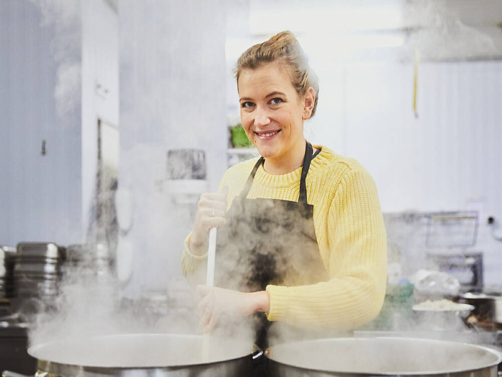 Hat sich das Kochen selbst beigebracht: Alexandra Kleber / ©one lunch