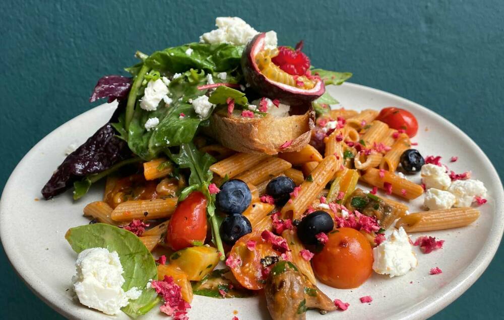 Hier wird’s bunt auf dem Teller: Vegane Bolo bei Lily of the Valley / ©Lily of the Valley