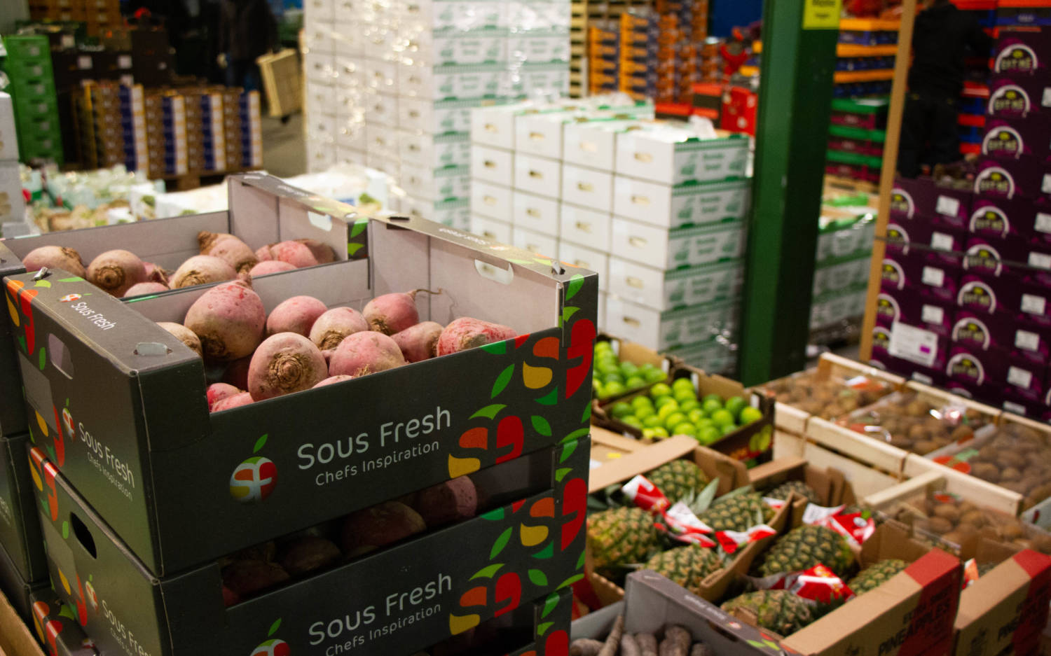 Immer frisch: Obst und Gemüse auf dem Großmarkt / ©Johanna Zobel