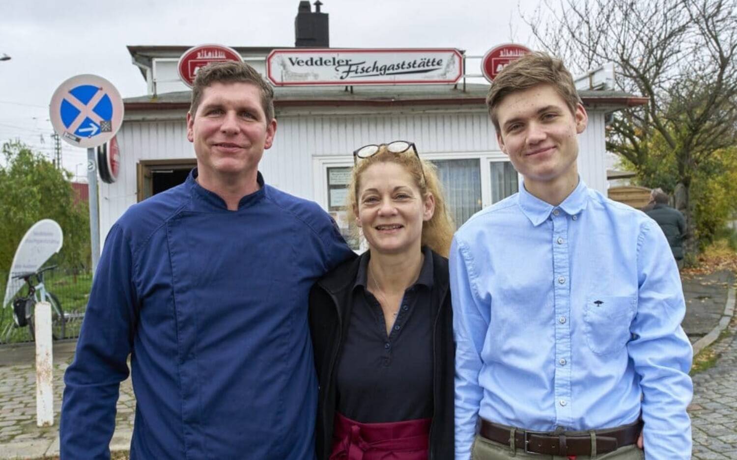 Inhaber Christian Butzke mit seiner Familie / ©Marc Sill