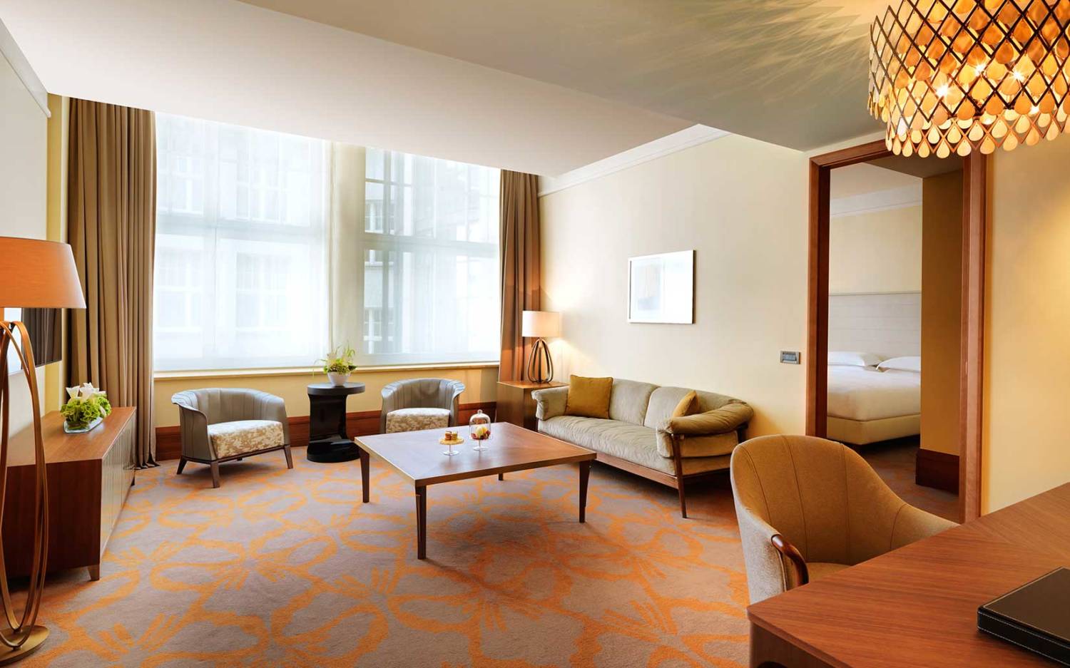 Klassisch, schickes Hotelzimmer-Design im 5-Sterne Park Hyatt Hotel / ©Park Hyatt