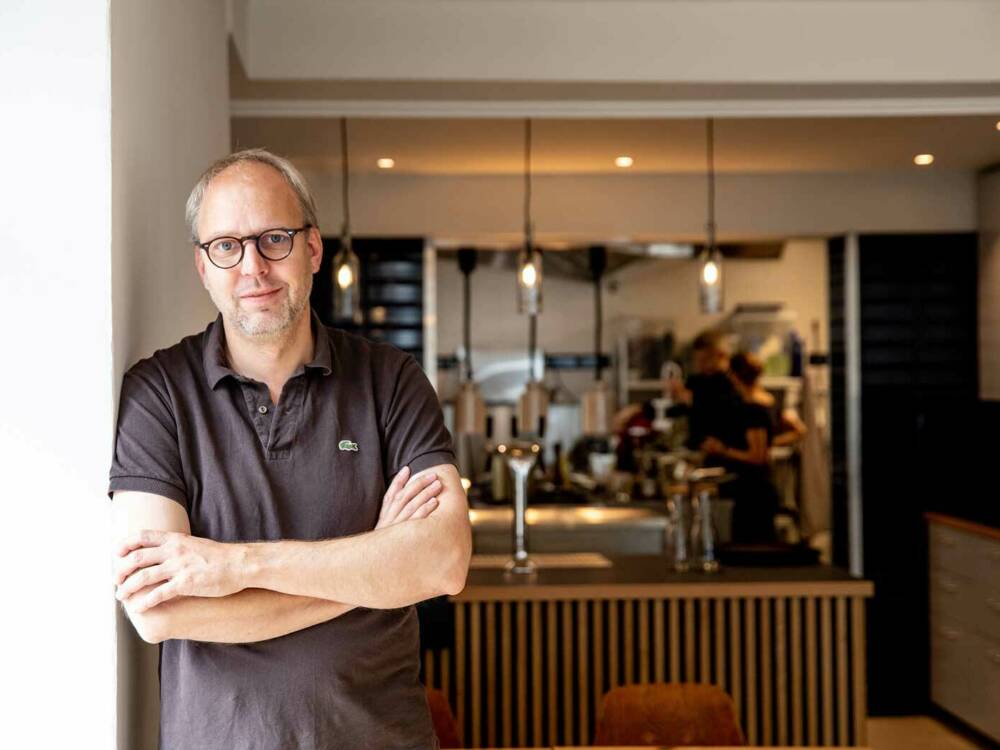 Lars Heemann führt das gleichnamige Restaurant Heemann im Eppendorfer Weg / ©Heemann