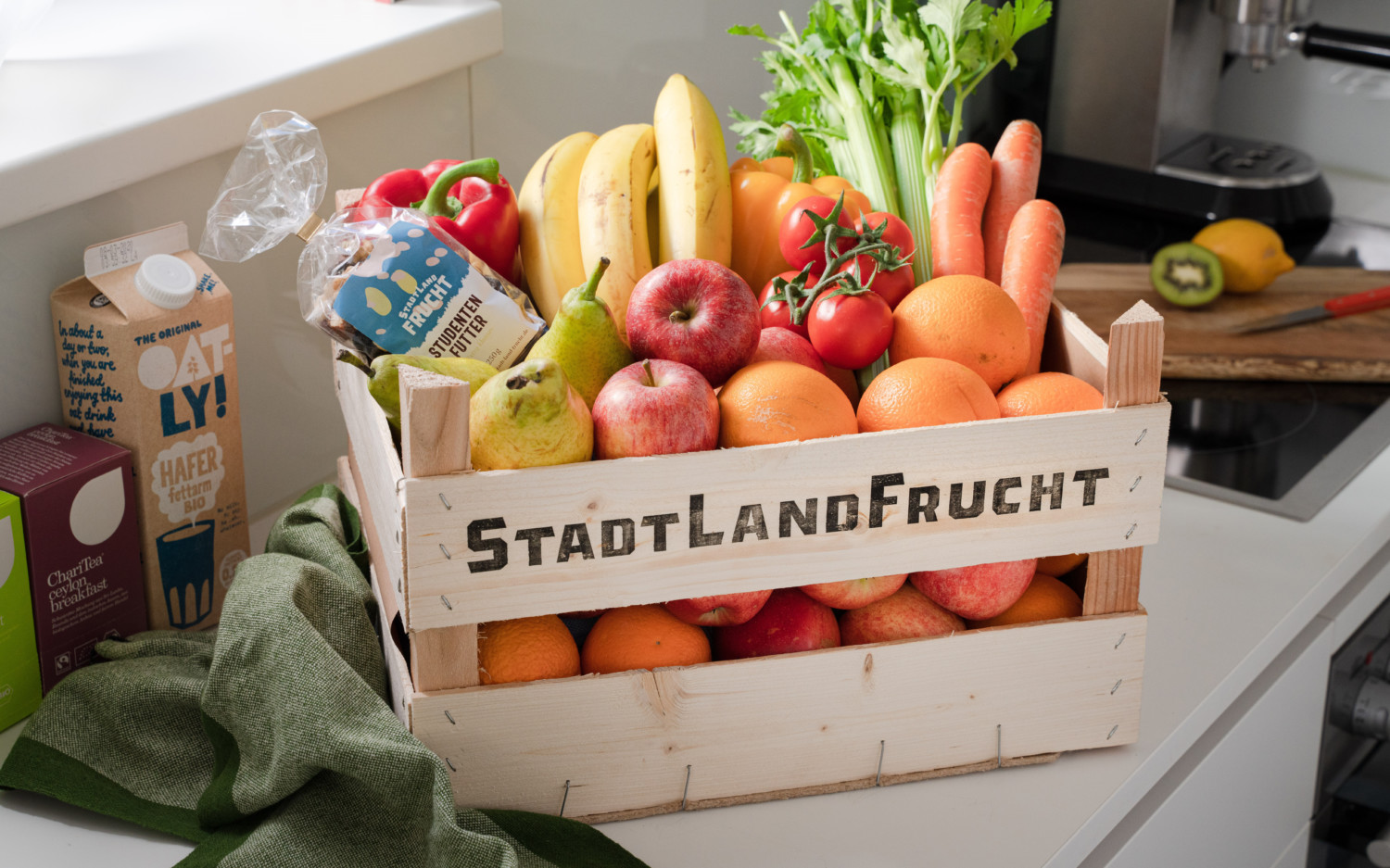 Liefern Kisten mit frischer Ware: Stadt Land Frucht / ©Stadt Land Frucht