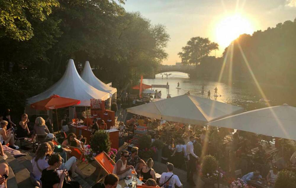 Perfekt für den Sonnenuntergang: Restaurant Spanische Treppe / ©Spanische Treppe 