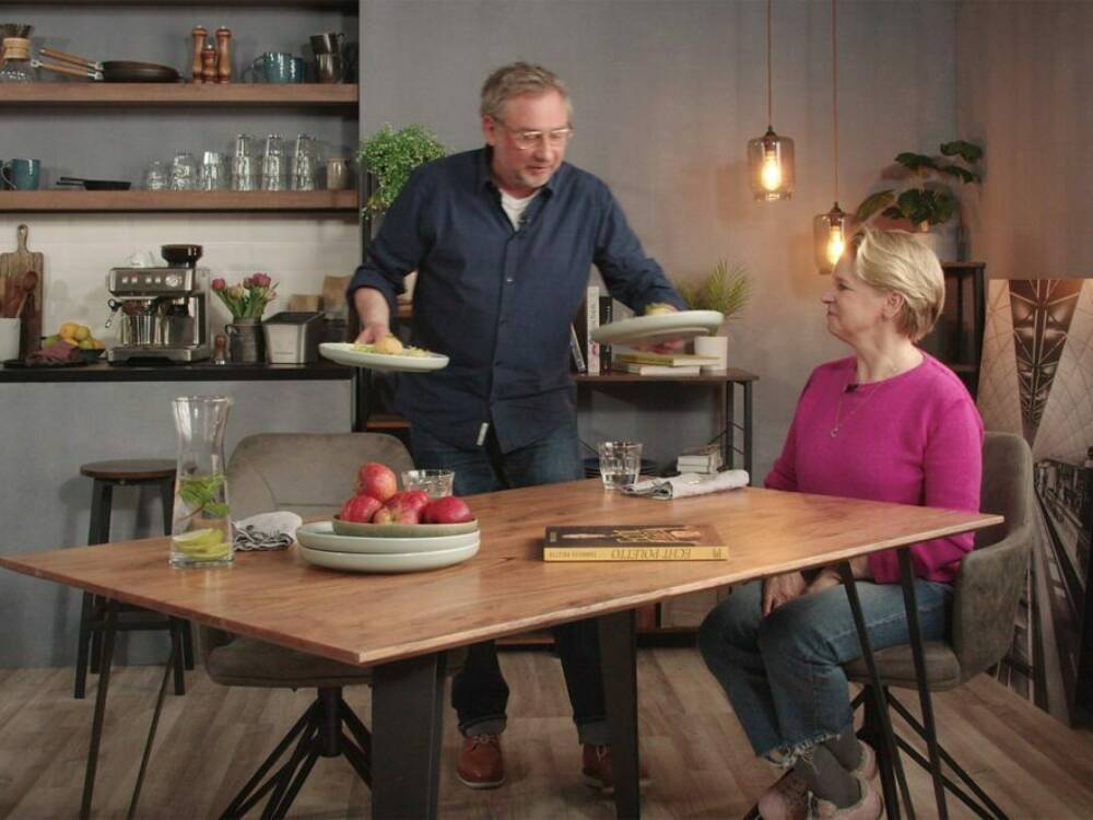 Stevan Paul und Cornelia Poletto kochen gemeinsam / ©Mittagstisch