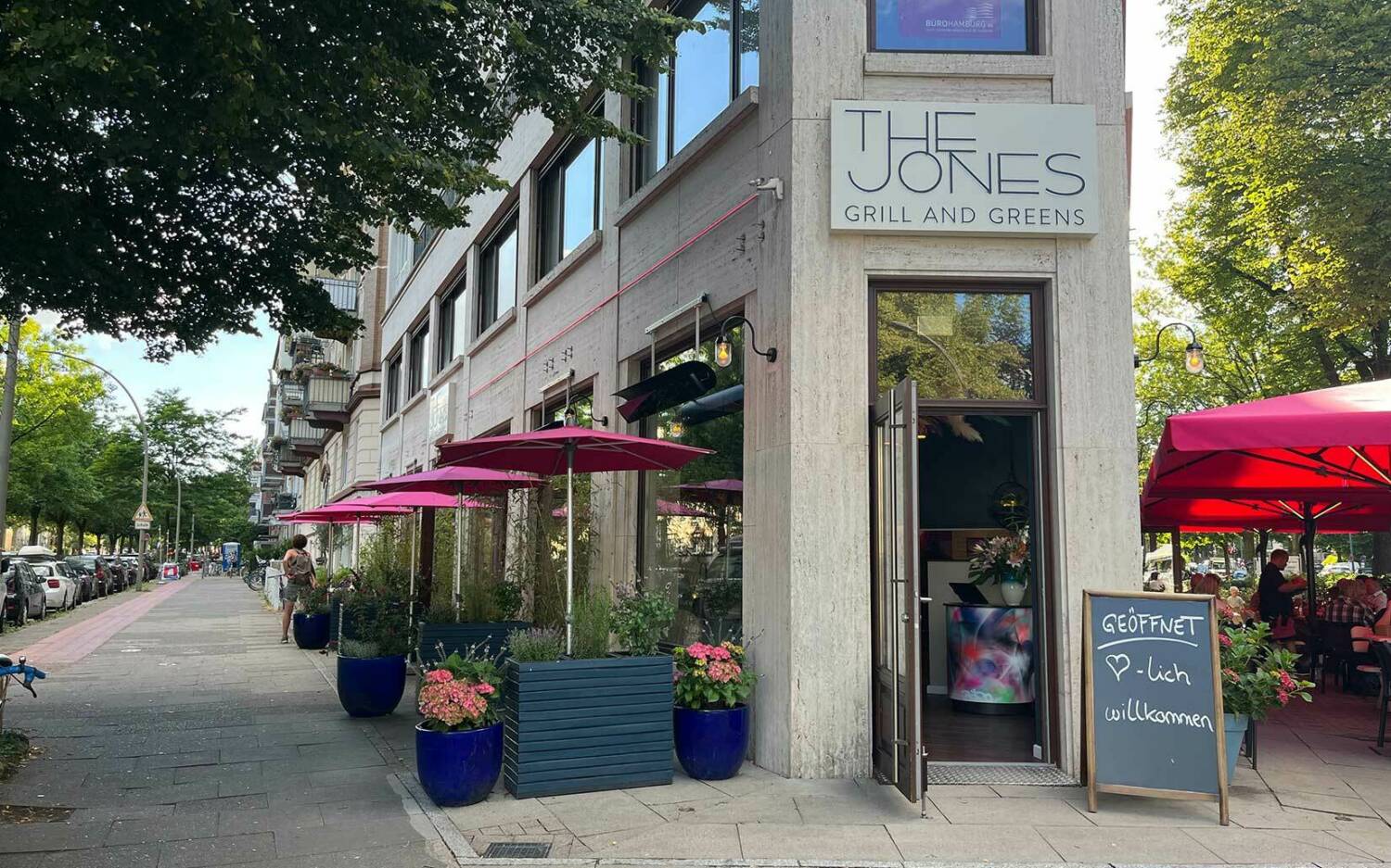 The Jones Grill and Greens in der Martinistraße in Eppendorf  / ©Alice von der Laden