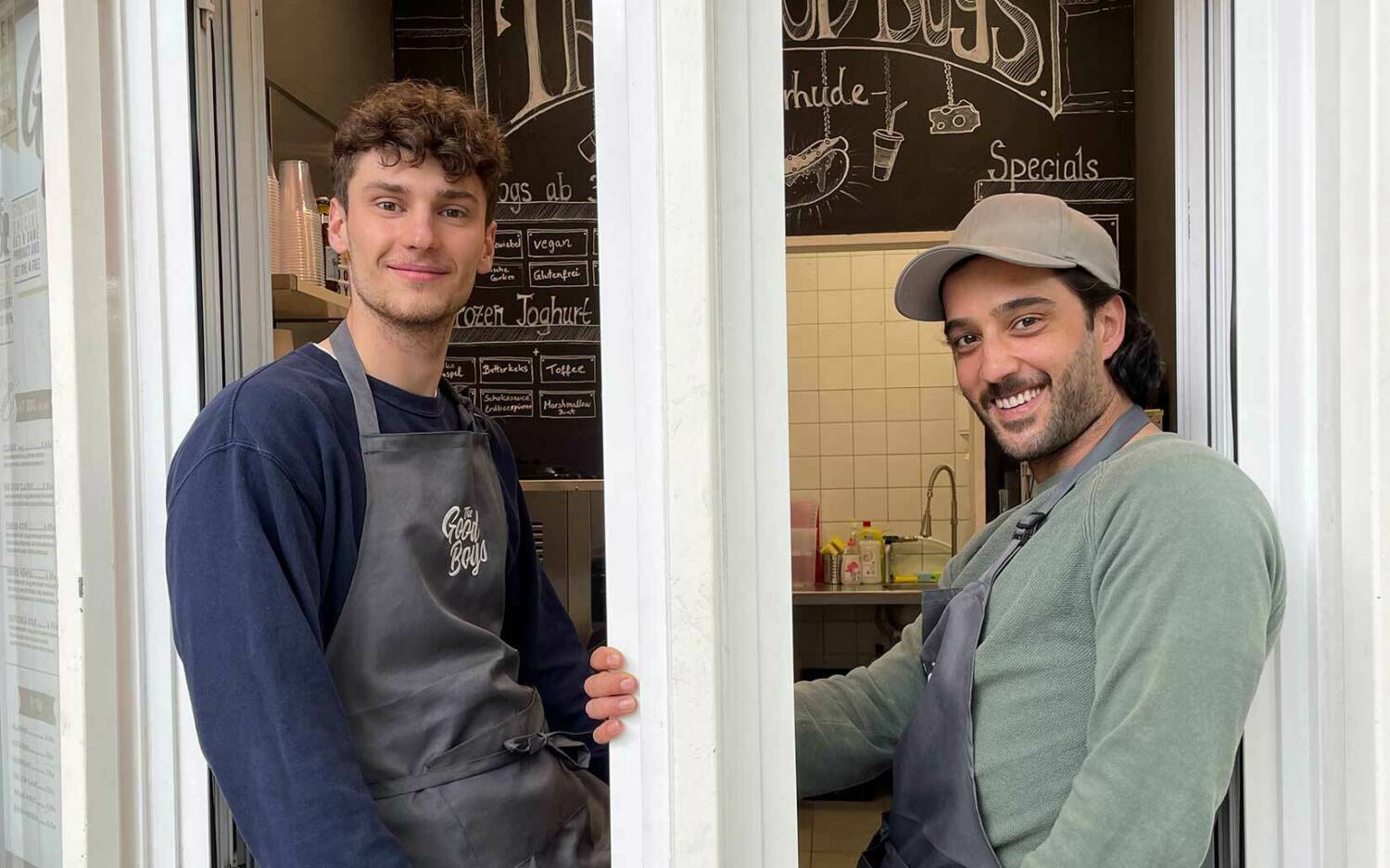 Tim Schneider und Can Özkaya haben gemeinsam die Good Boys gegründet / ©The Good Boys