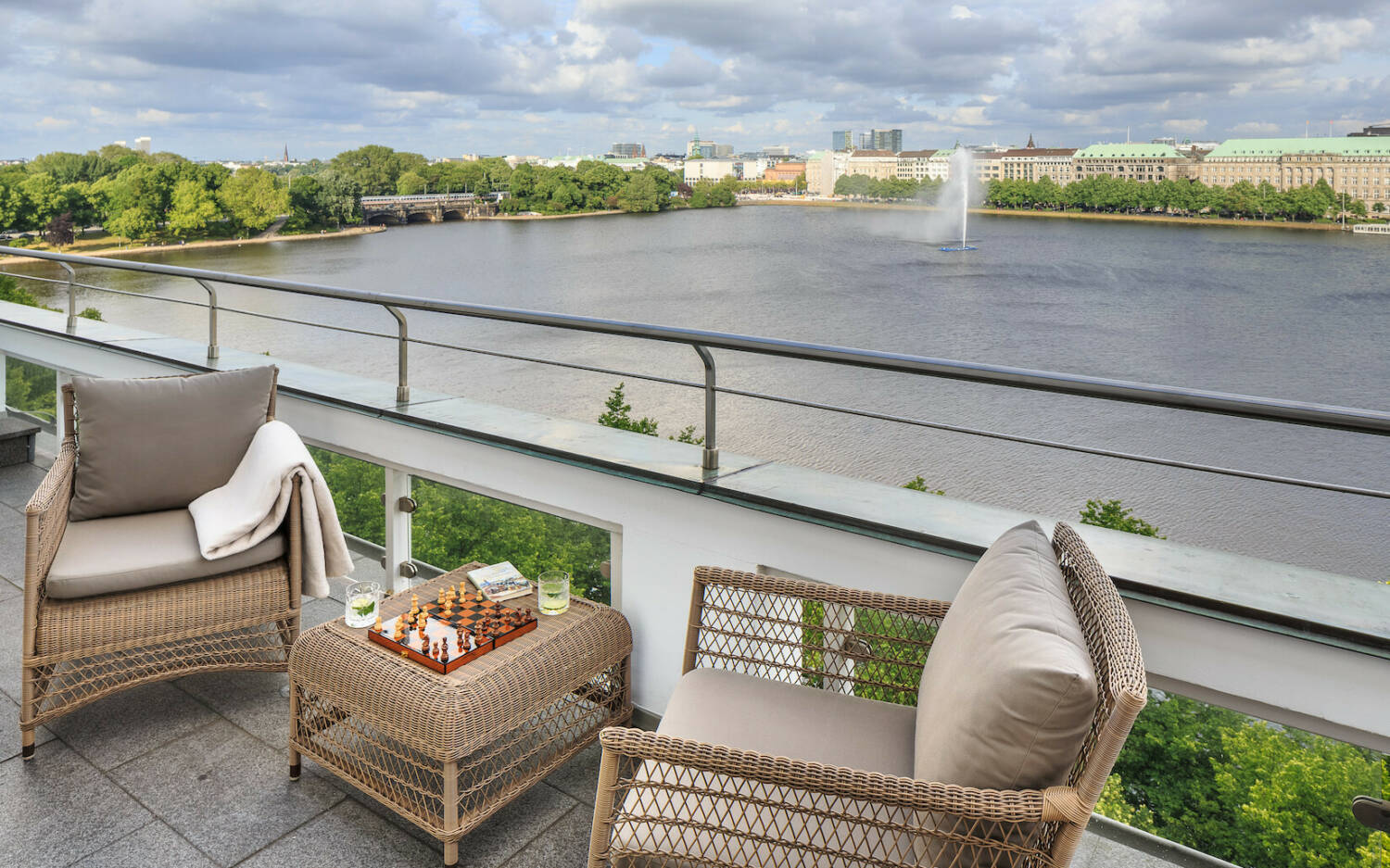 Vom Balkon hat man den perfekten Blick / ©Guido Leifhelm