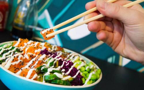 Lecker und gesund: die bunten Bowls der Maui Poke Guys in der Langen Reihe / ©Maui Poke Guys