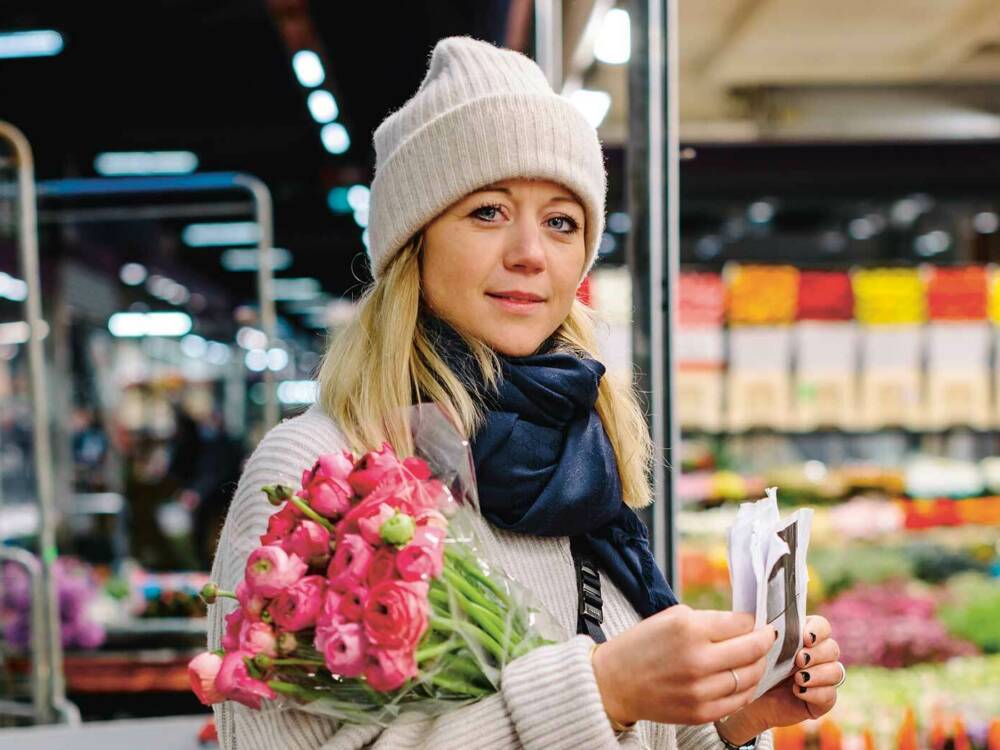 Schon von Kindesalter auf dem Großmarkt: Stefanie Kehr / ©Jakob Börner