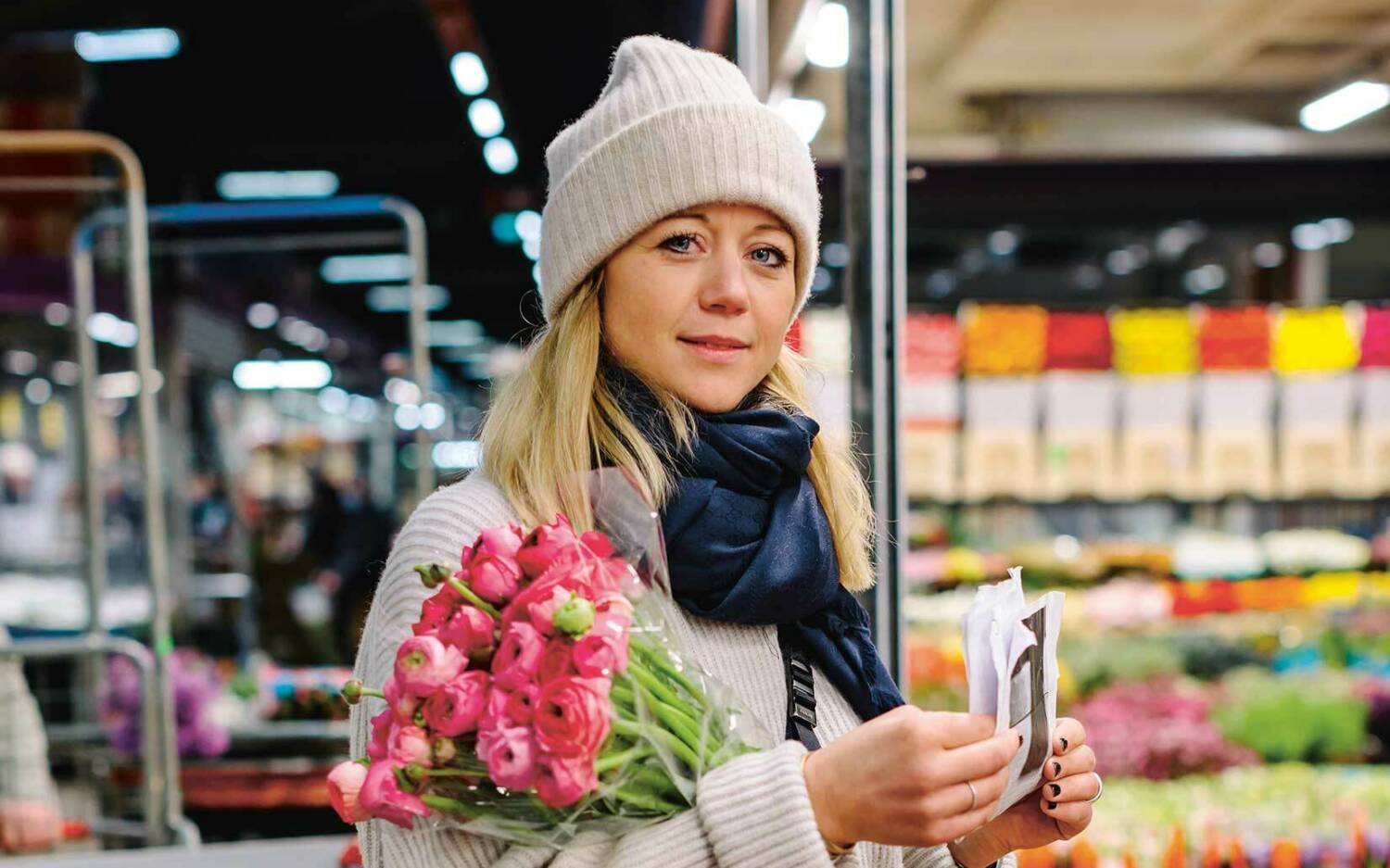 Schon von Kindesalter auf dem Großmarkt: Stefanie Kehr / ©Jakob Börner