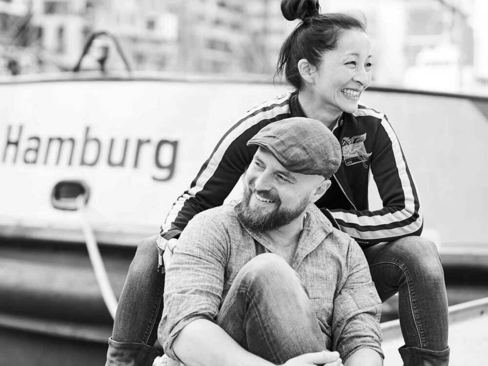 Hauke und Yuka gewannen den World’s Best Gin Award in 2021 / ©Hamburg Zanzibar