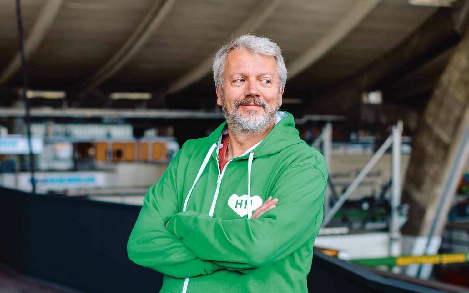 Jörg Bedrich sorgt dafür, dass auf dem Hamburger Großmarkt alles reibungslos läuft / ©Jakob Börner