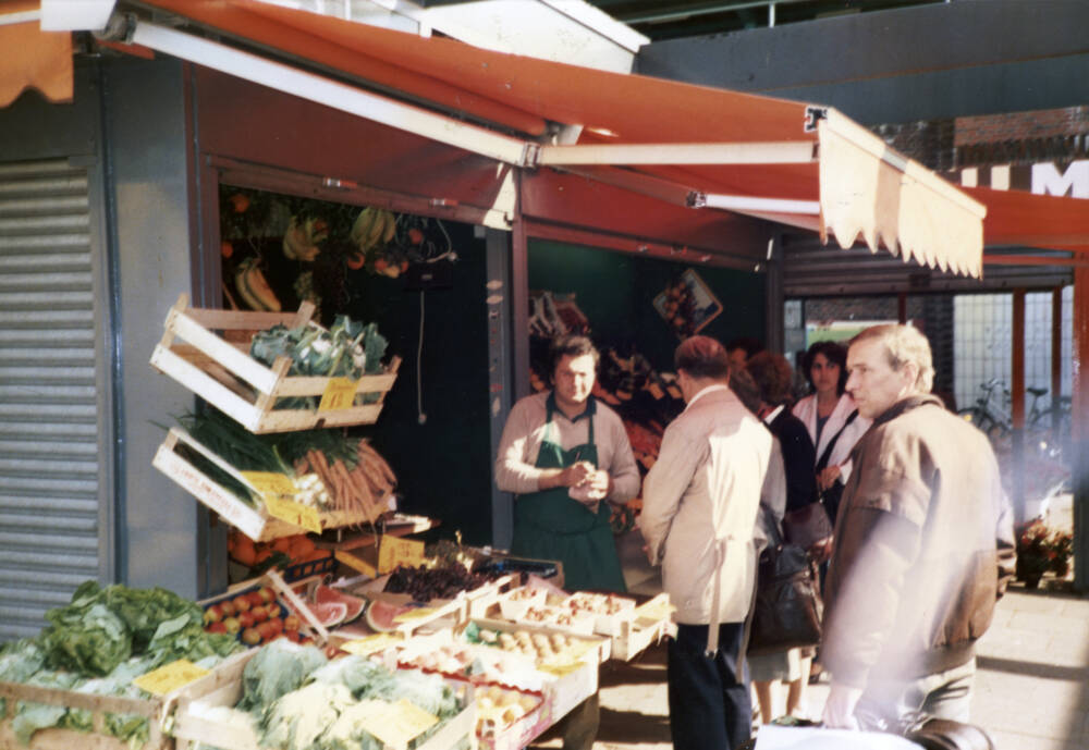 Die Anfänge: Der erste Stand am Barmbeker Bahnhof / ©Andronaco