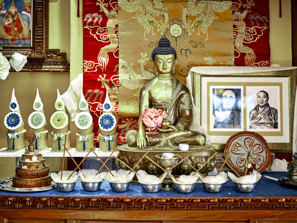 Wer ins Sülldorfer Tibet geht, wird schon atmosphärisch direkt nach Fernost gebeamt / ©Marc Sill