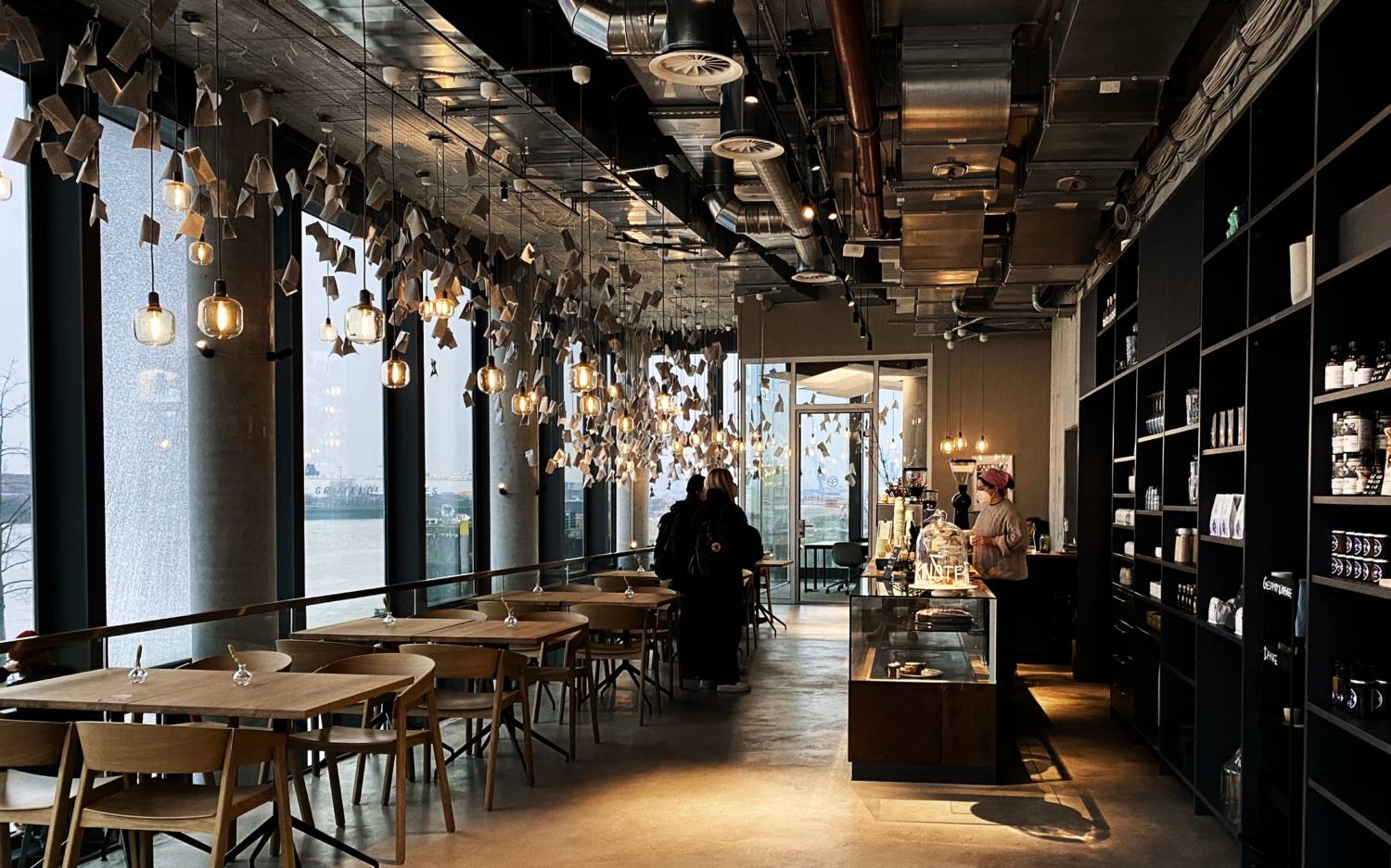 Das Café im foodlab in der Hafencity / ©Noemi Smethurst