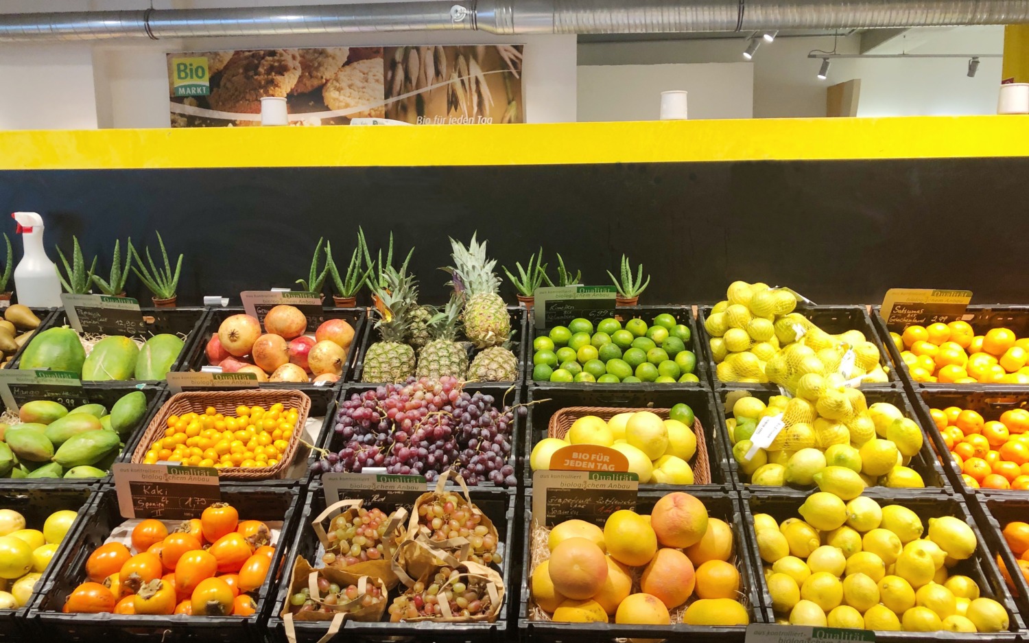 Fast alles für den täglichen Bedarf findet sich in den Bio-Supermärkten in Hamburg. Wie hier im Tjaden’s / ©Tjaden’s 