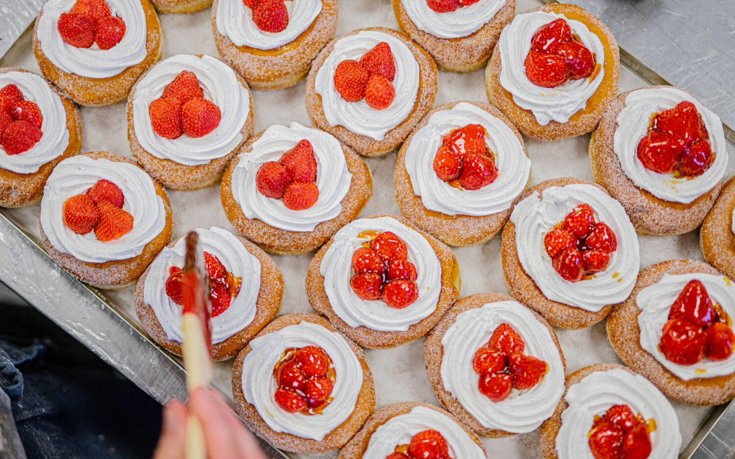 Köstlich: Die veganen Donuts von Brammibal’s gibt es jetzt auch am Jungfernstieg / ©Brammibals 