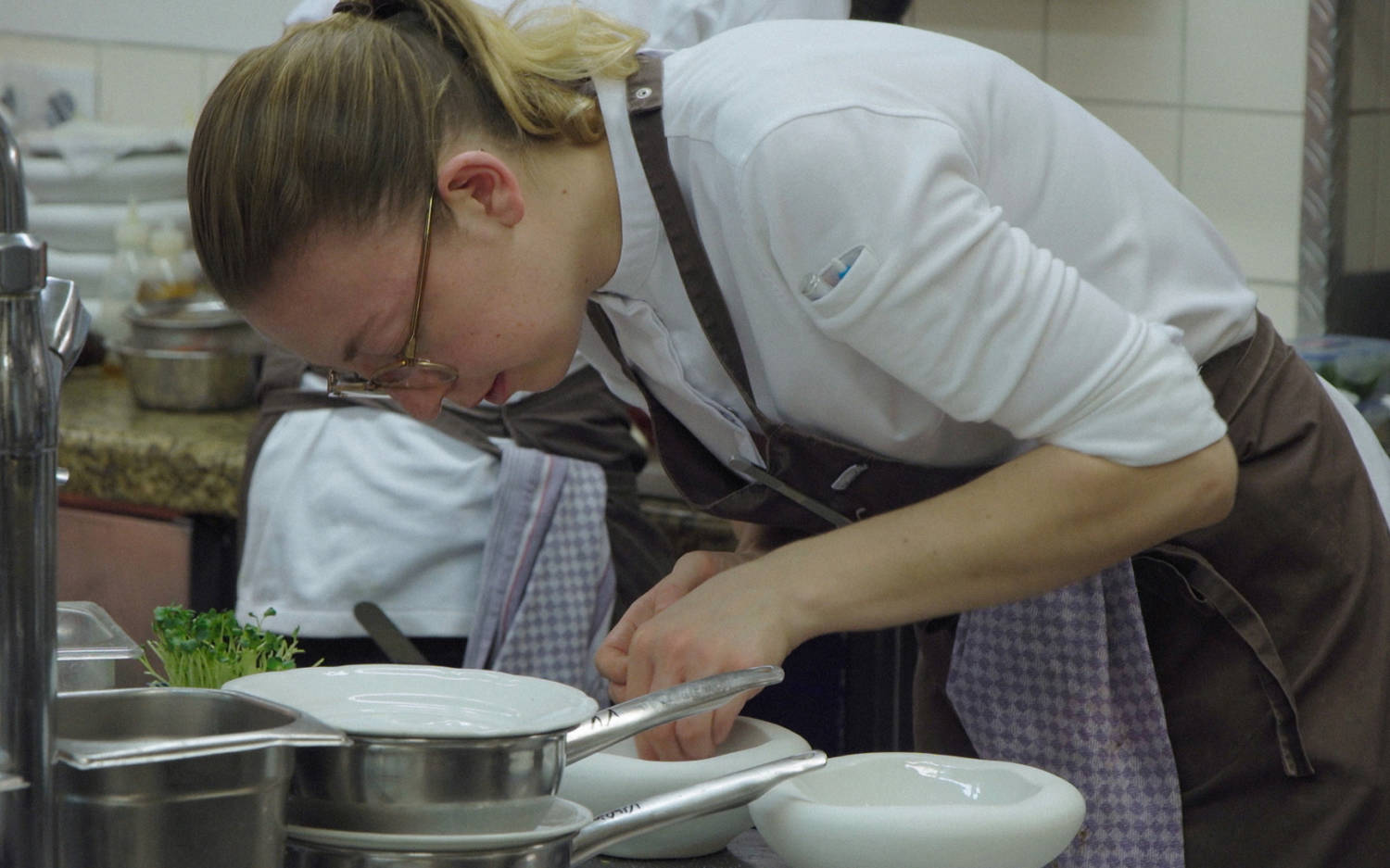 Agnes Karrasch möchte von den besten Köchen lernen / ©Camino Filmverleih