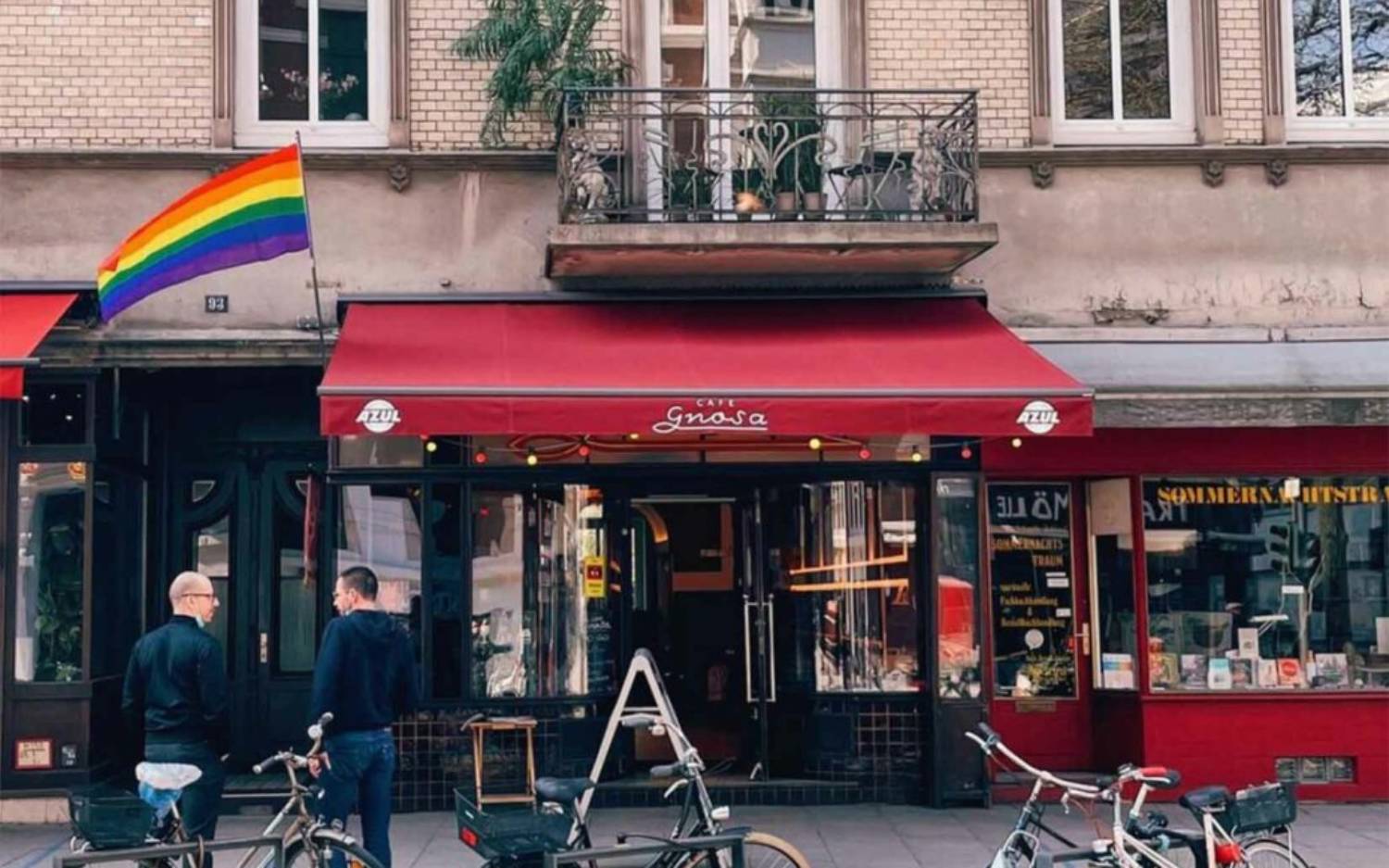 Gehört zu Hamburgs Kaffeehäusern mit Kultstatus: Café Gnosa in St. Georg/ ©Café Gnosa