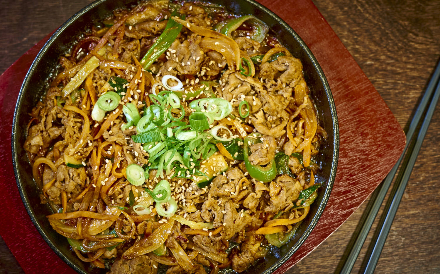 Koreanisches Streetfood im San Restaurant / ©Marc Sill