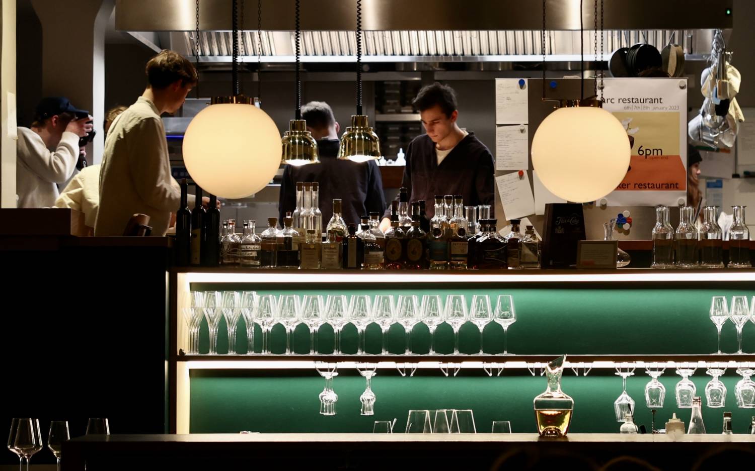 Das Arc Restaurant feierte seine Prämiere in der Klinker Bar / ©Franziska Heinemann-Schulte