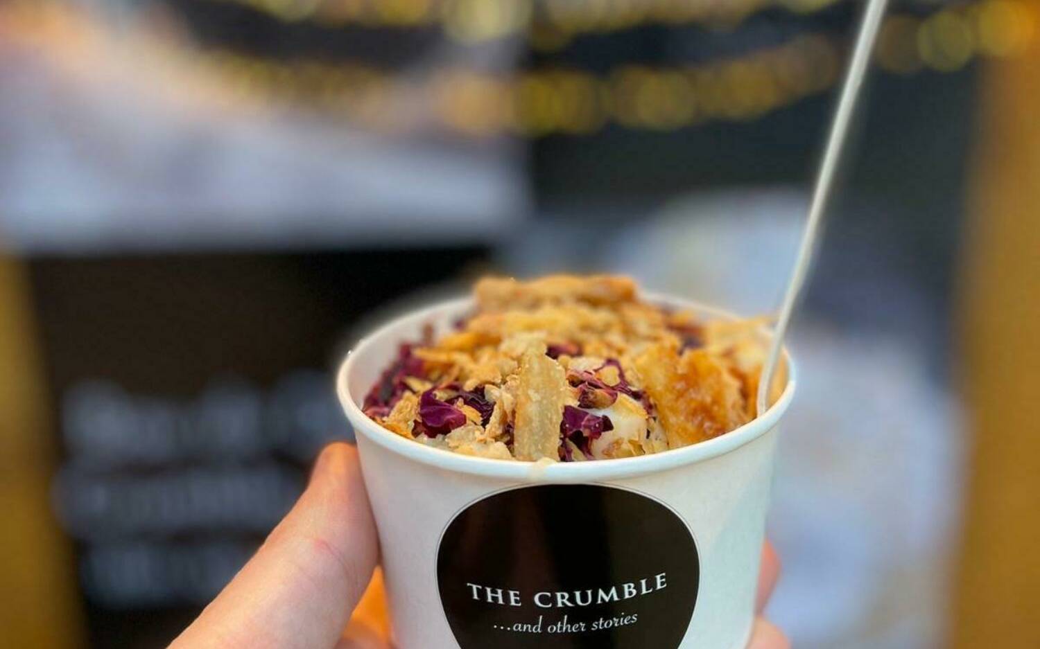 Schmeckt wie Kuchen in Dessertform: Crumble / ©The Crumble Bar