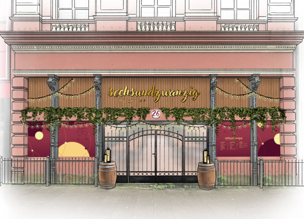 So sieht die neue Weinbar auf St. Pauli aus / ©Schmidts Tivoli GmbH