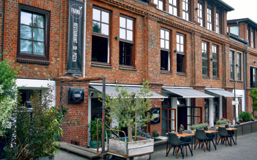Das stylische Restaurant Farina meets Mehl mit gläserner Küche in Ottensen / ©Marc Sill