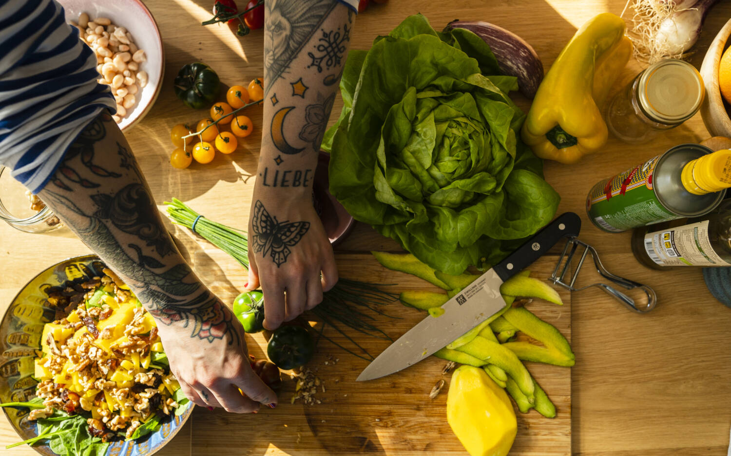 Jedes Rezept in ‘Schmacht’ stammt aus der Feder von Gastronomin Catharina Bernhardt / ©Harriet Dohmeyer