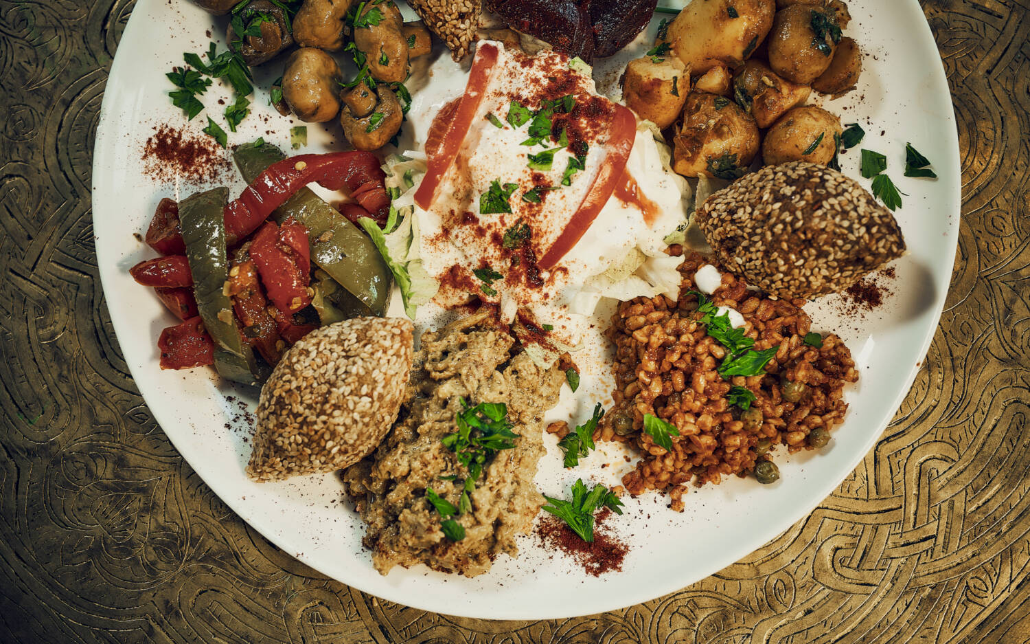 Sollen zu den besten in Hamburg gehören: die Falafel im Azeitona / ©Marc Sill