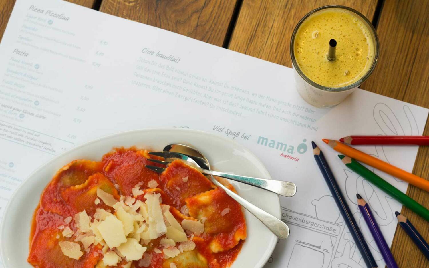 Auch die kleinen Gäste werden im Mama Trattoria bedacht / ©Mama Trattoria