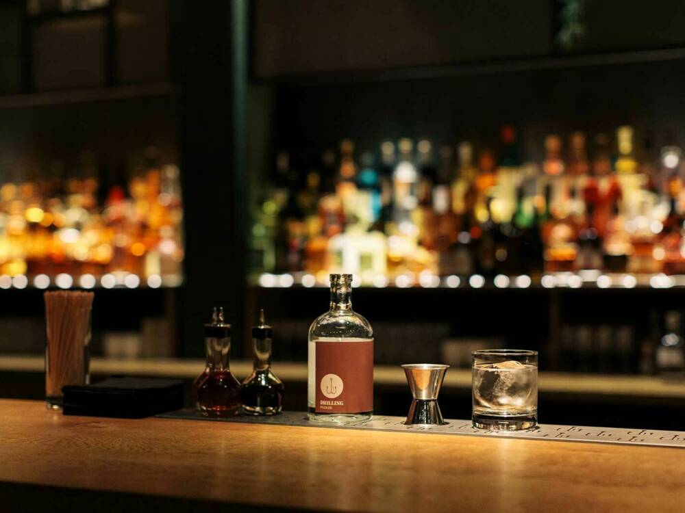 Café, Bar und Destille: das Drilling / ©Drilling