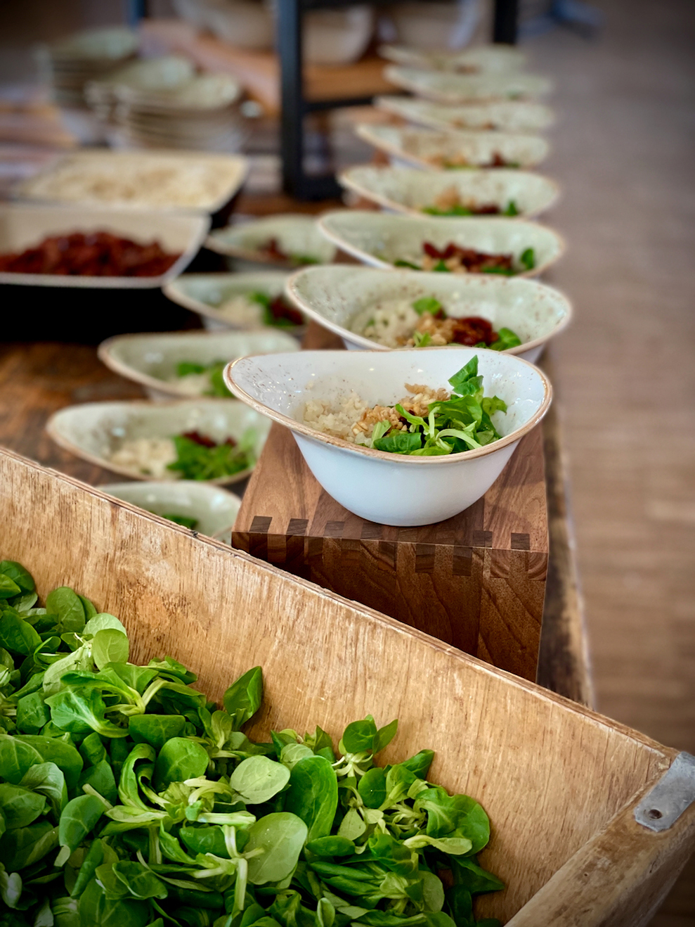 Der Catering Service Brunckhorst aus Hamburg stellt sich ganz auf die Wünsche seiner Kunden ein / ©Thies Bunkenburg