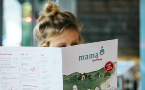 Die Karte des Mama Trattoria / ©Mama Trattoria