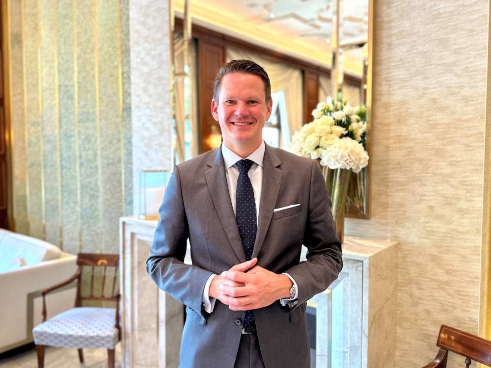 Jan-Peer Lehfeldt ist der neue Hotel Manager im Hotel Vier Jahreszeiten / ©Hotel Vier Jahreszeiten