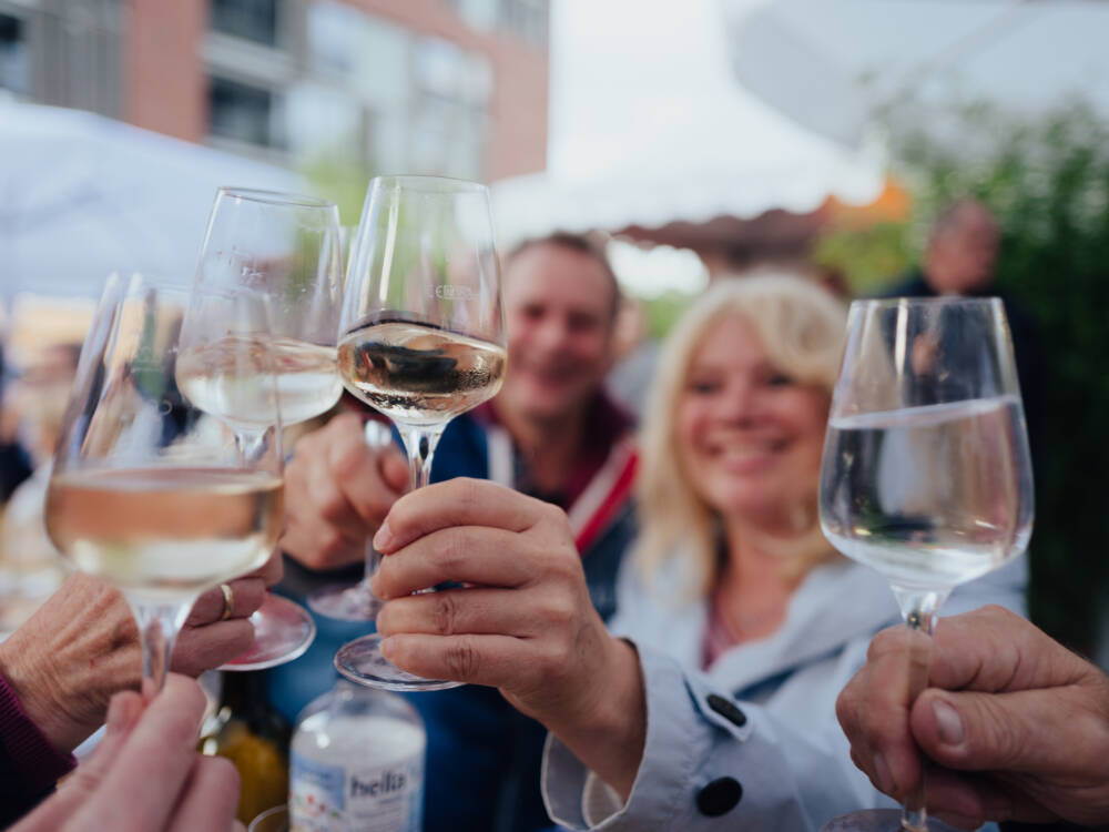 Wein, Musik und Essen: Wine & Jazz in der HafenCity/ ©Patrick Lipke