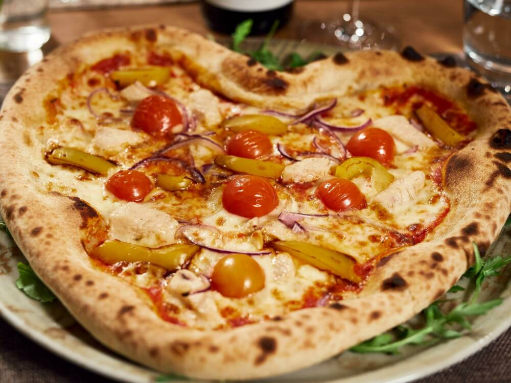 Auch die Pizza schreit hier: amore! / ©Marc Sill