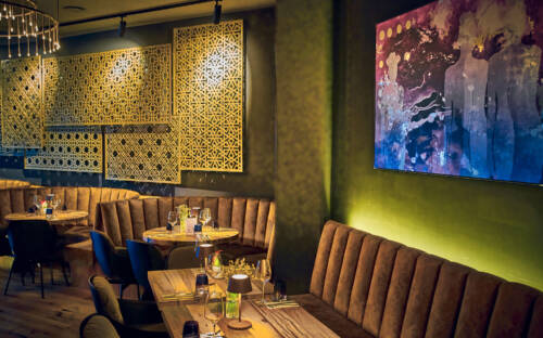 Die neue Brasserie En Cœur am Isemarkt versprüht orientalisches Flair / ©Marc Sill