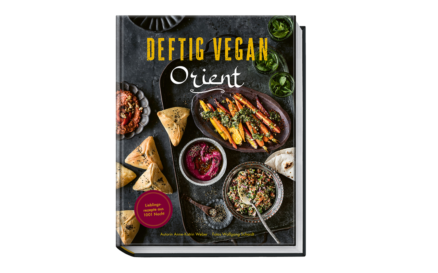 Frisch im Handel: das Kochbuch „Deftig Vegan Orient“ / ©Becker Joest Volk Verlag