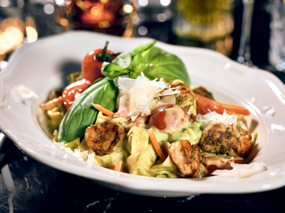 Im Don a Roma in Blankenese gibt es cremige Pasta  / ©Marc Sill