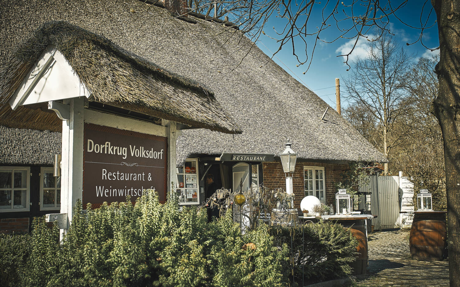 Wunderschön gelegen, der Dorfkrug Volksdorf / ©Marc Sill