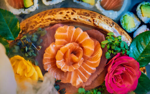 Das Sushi ist Ja An ist nicht nur lecker sondern auch ein echter Hingucker / ©Marc Sill