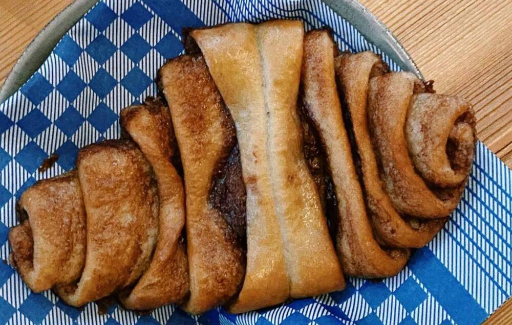 Franzbrötchen aus der hauseigenen Backstube des Alten Mädchen / ©Instagram/franznfrienz